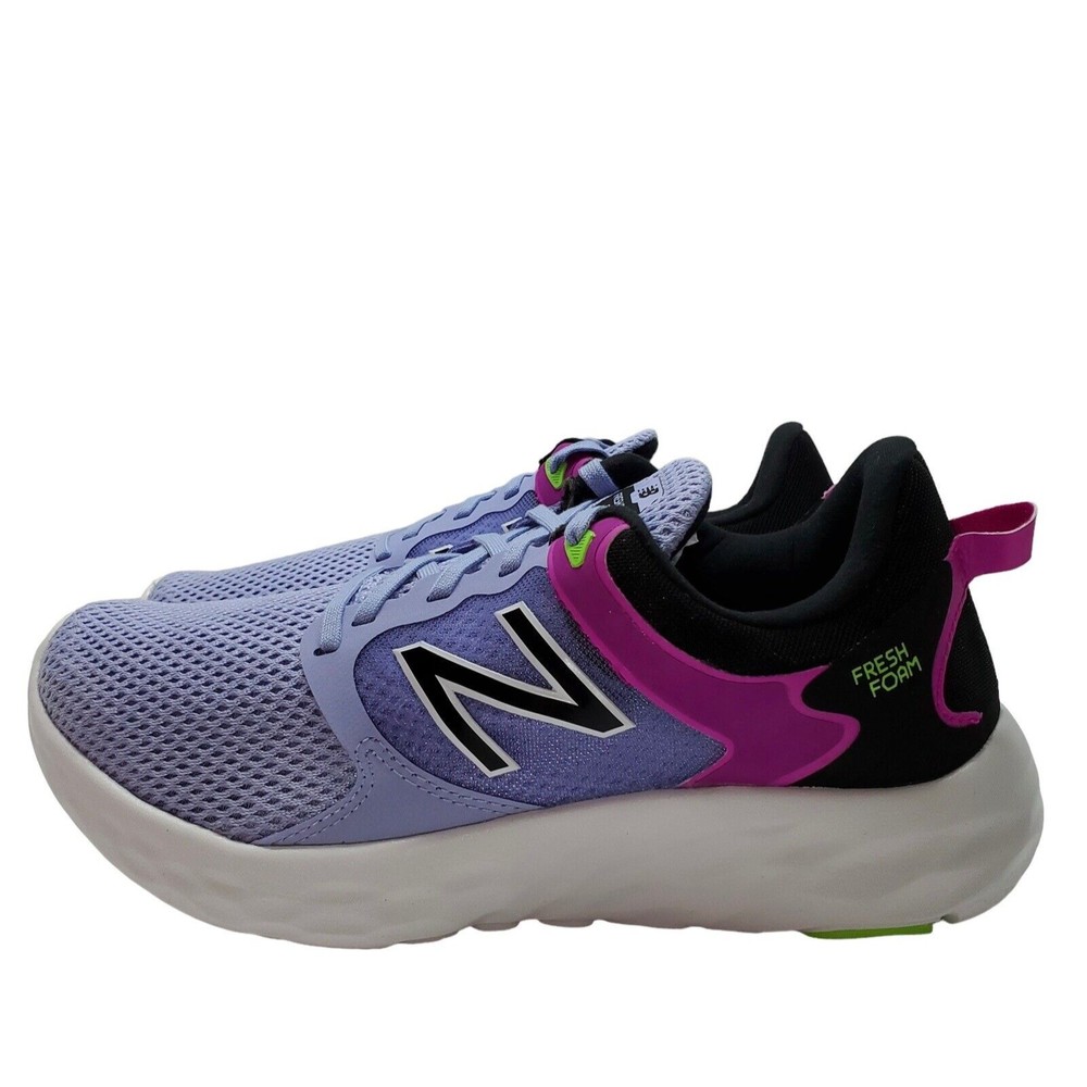 New Balance Women's Lavender/Black/Pink Fresh Foam FRN-Z v1 Sneaker, Size 9 (US)